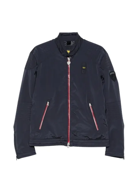Blauer Thayer quilted zip jacket Blue 26SBLUC01022007110