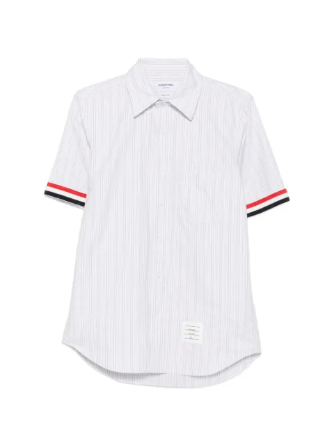 Thom Browne striped short-sleeve shirt White MWS252AF1225