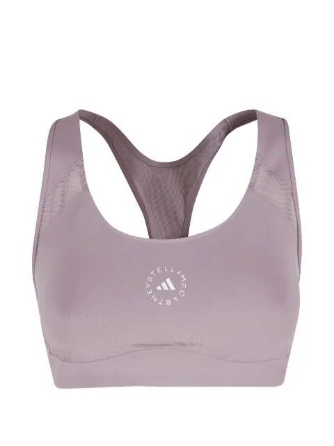 adidas by Stella McCartney Truepurpose logo-print sports bra Purple JY8133