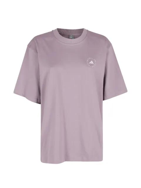 adidas logo T-shirt Pink KC8824