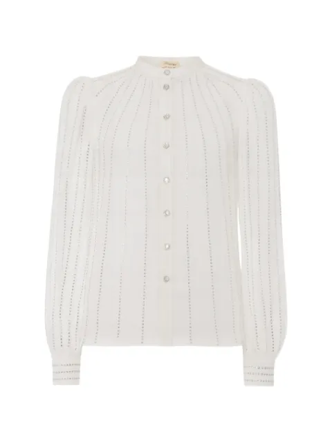 Temperley London Villanelle shirt White 26UVIL55039