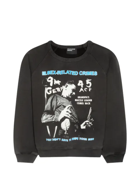 Enfants Riches Déprimés Sex-Related Crimes raglan-sleeve sweatshirt Black MHDS0008