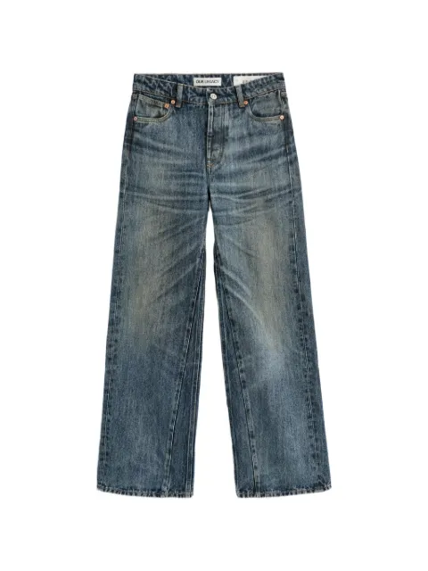 OUR LEGACY Treble Cut wide-leg jeans Blue W2265TRO