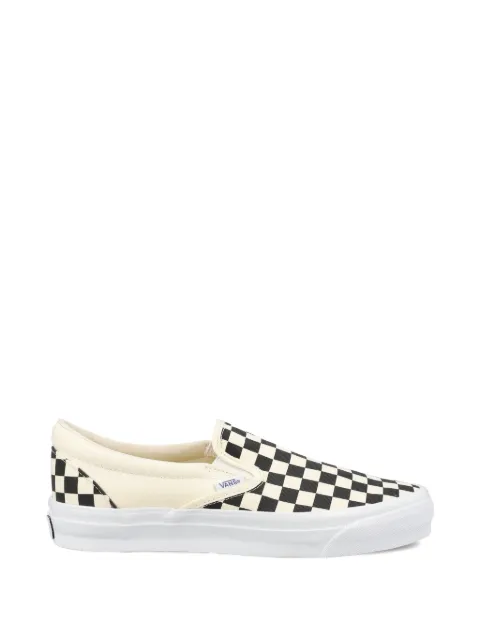 Vans Tennis Premium 98 checkerboard-print slip-on sneakers Neutrals VN000CSE
