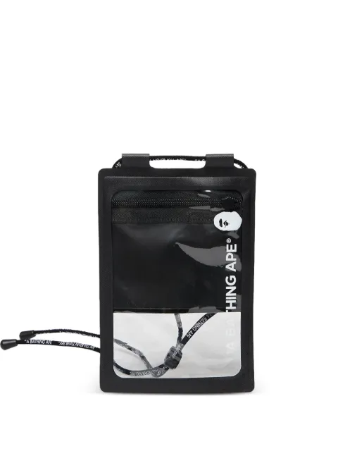 A BATHING APE® lanyard pouch Black 103147971