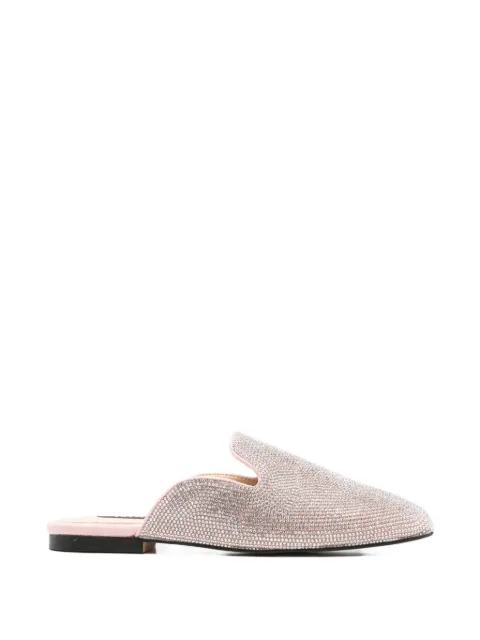 TWENTY FOURHAITCH embellished flat shoes Silver S0115ROS62P