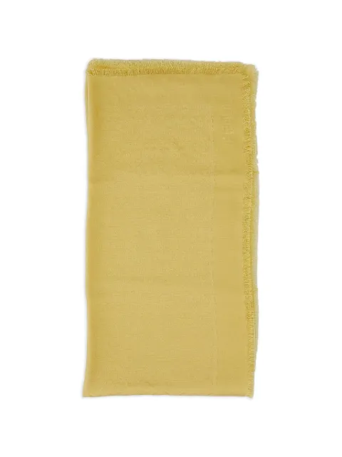 FENDI FF pattern scarf Yellow FXT069AJW7