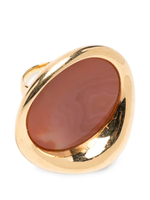Panconesi large Dusk ring Gold S26FG003SRDAGT