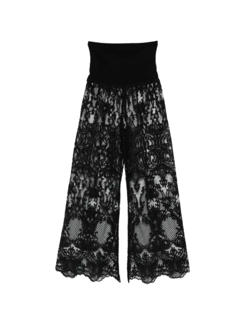 Maurizio Braschi lace trousers Black W01381981MZS6MATBLK