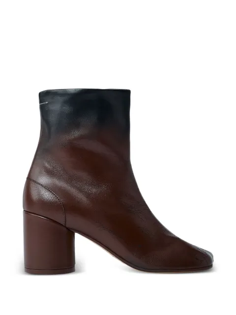 MM6 Maison Margiela anatomic leather ankle boots Brown S66WU0131