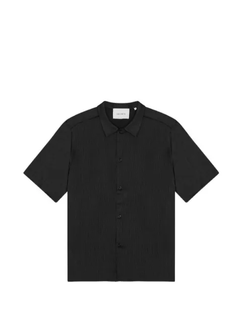 Les Deux Hector plissé shirt Black 1001485