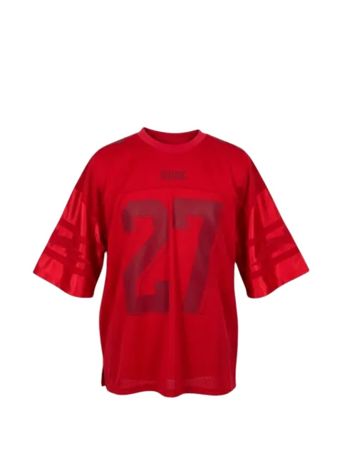 RHUDE lightning football T-shirt Red RHPS26TT01016