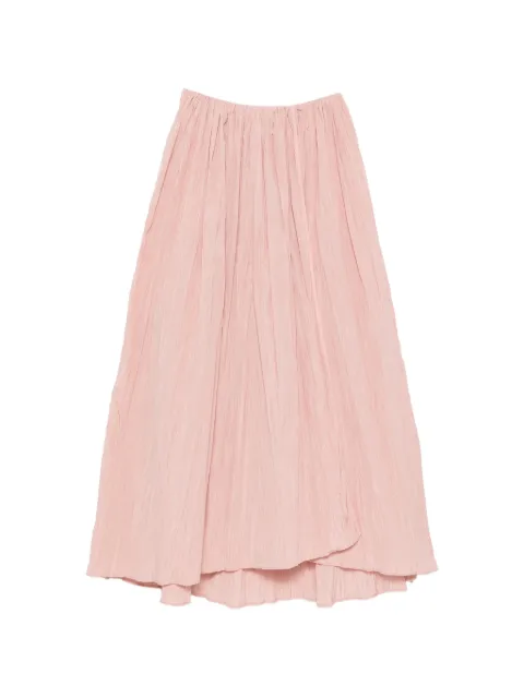 CO.GO textured maxi skirt Pink CN168PL158