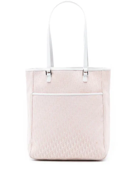 Christian Dior Pre-Owned 2004 Diorissimo Trotter Canvas tote bag Pink M2JYTW12KUH28B5E