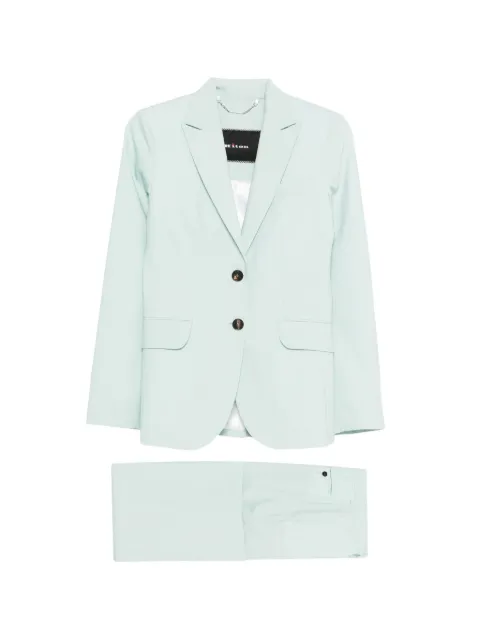 Kiton single-breasted tailored suit Blue D50514K0917G01