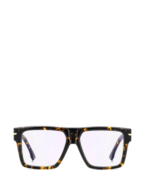 Victoria Beckham Eyewear square-frame glasses Brown VB7010