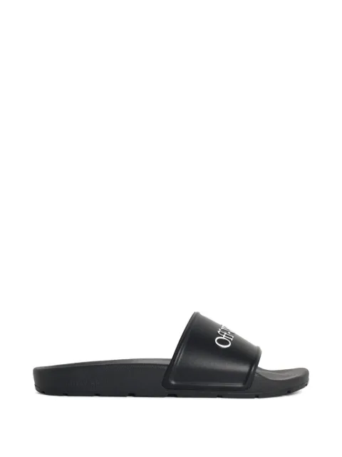 Off-White embossed-logo slides Black M002C9M002