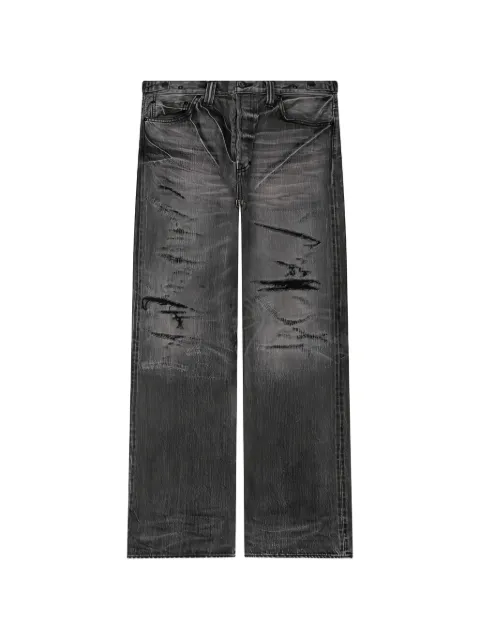 Mastercraft Union Kumori repaired relaxed jeans Grey 7031616