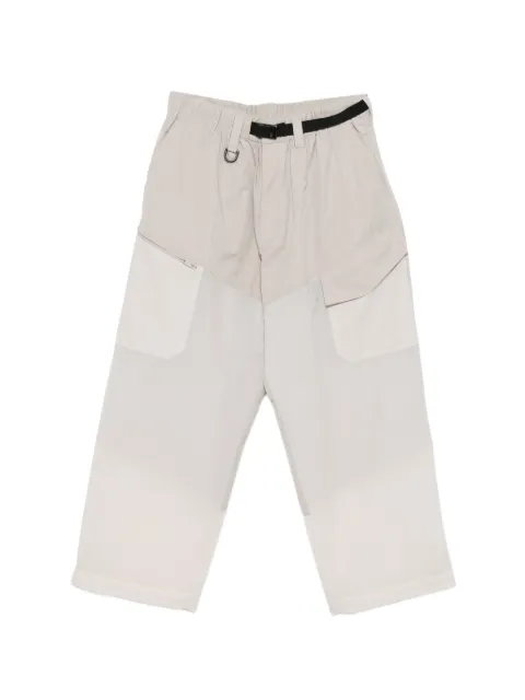 Y-3 UT belt trousers Brown KS5228
