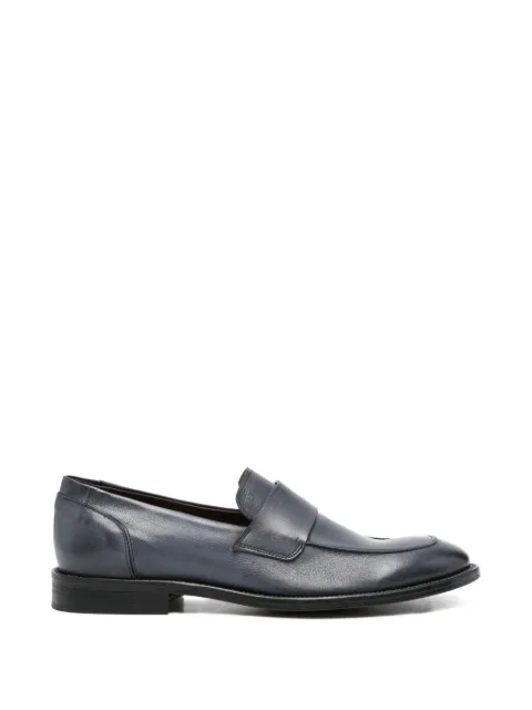 FRANCO FEDELE band-detail loafers Blue 6646