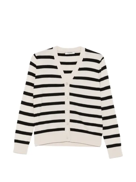 'S Max Mara striped v-neck cardigan Neutrals 2619341031600