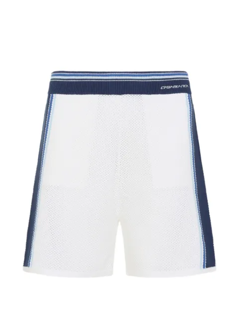 Casablanca mesh shorts White MSS26KW130601