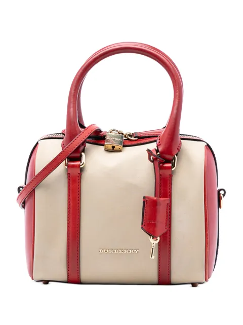 Burberry Pre-Owned 2000-2017 Small Canvas Alchester Bowling Bag satchel Brown Z9E03O80LLOKDWOQ