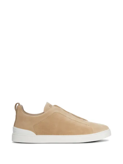 Zegna leather sneakers Neutrals LHSOYS4667Z