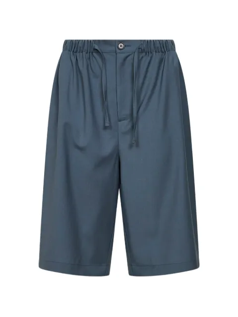 ROSE BURRITO drawstring shorts Blue BASKETLANA