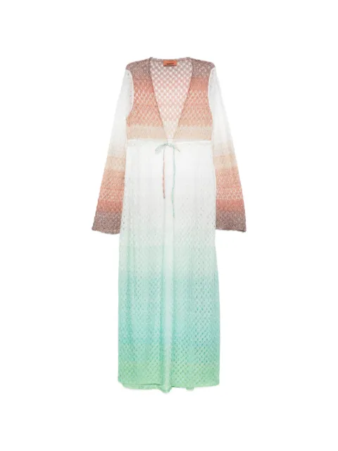Missoni open-knit cover-up Green MS26SQ0SBR014E