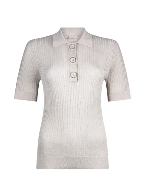 LIU JO knit polo-shirt Neutrals WA6285MS46J