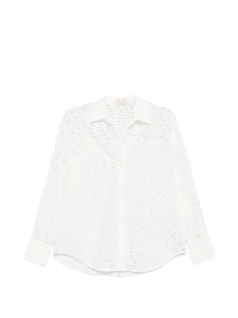 MC2 Saint Barth Sangallo embroidery blouse White CYS0001