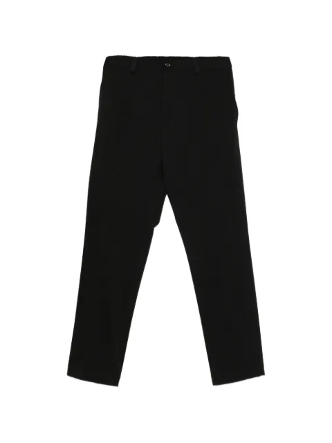 Dolce & Gabbana wool canvas trousers Black GW13ETFUBGZ