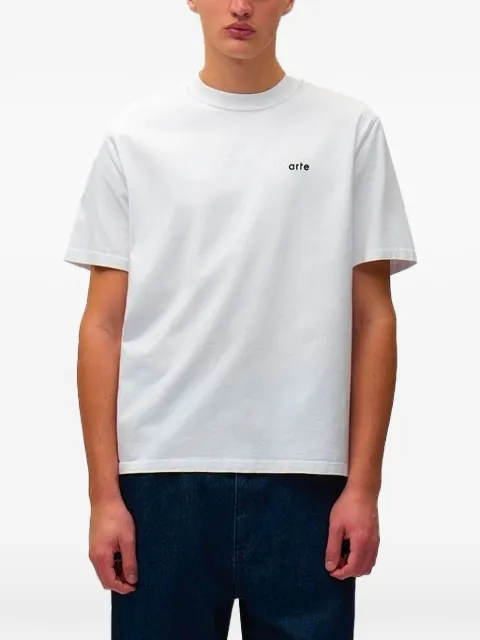 Arte Antwerp back-poster graphic T-shirt White SS26099T
