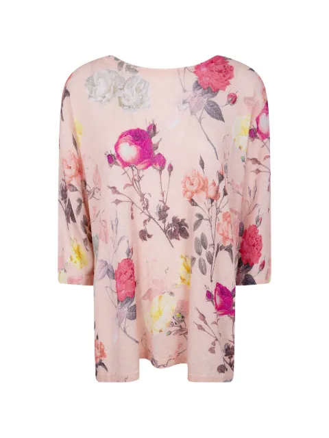 IN BED WITH YOU floral sweater Pink YB66