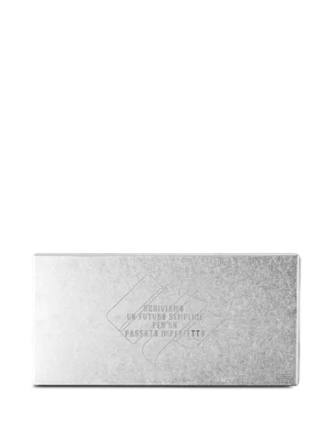 knindustrie Storm rectangular-shape tray Silver SM32740