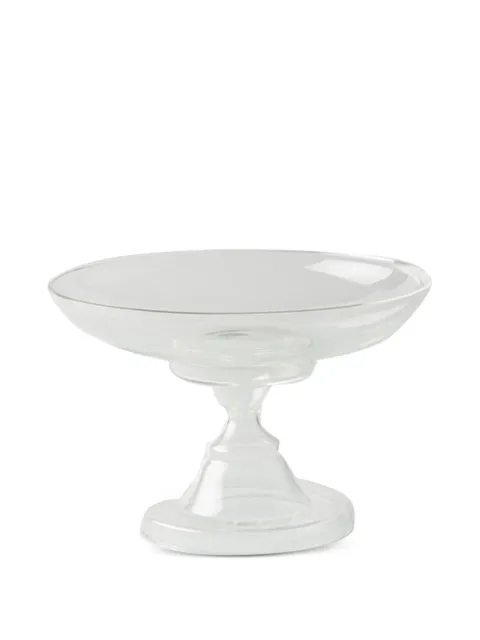 knindustrie Rubin glass cake stand White 246309TR