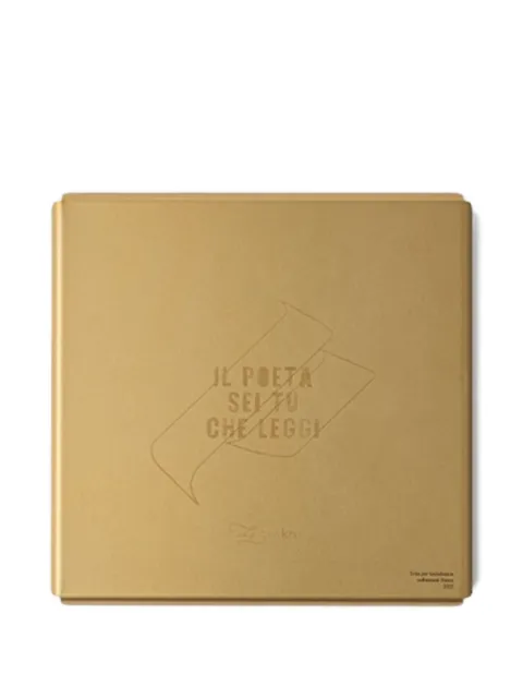 knindustrie Storm lettering-print tray Gold SM32720C