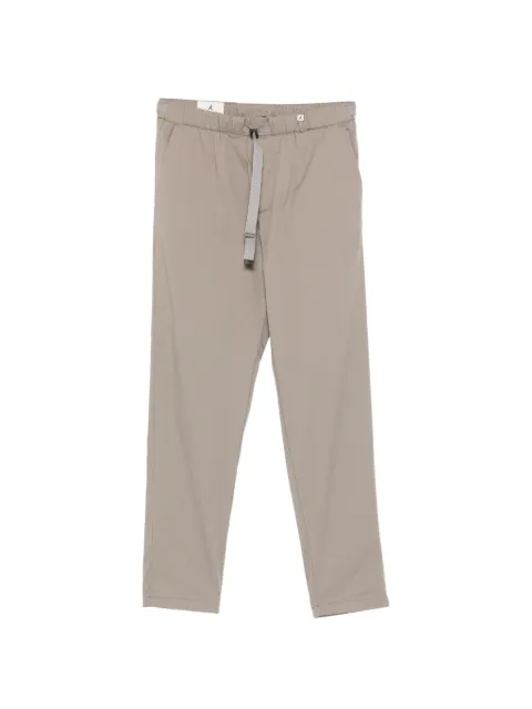 Myths elasticated-waistband trousers Neutrals 26M16L67