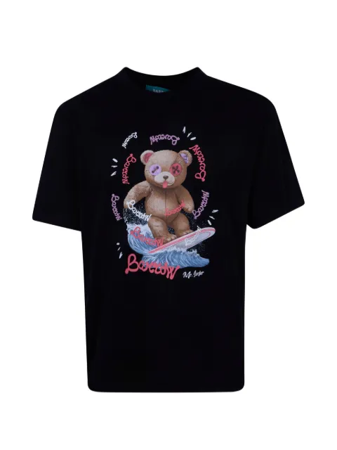 BARROW printed T-shirt Black S6BWUATH078