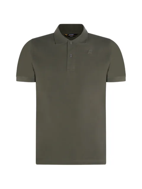 K-Way logo polo shirt Green K5127BWV15
