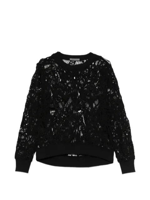 Maurizio Braschi lace sweater Black W08402381MZS6MATBLK