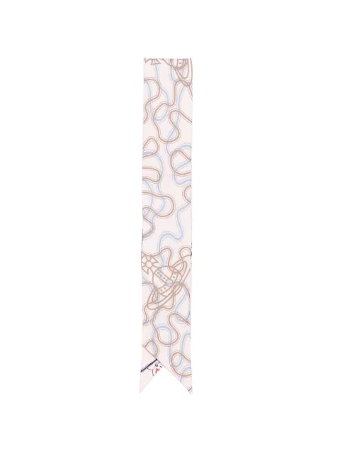 Vivienne Westwood printed scarf Pink 8103014YW01FTG401