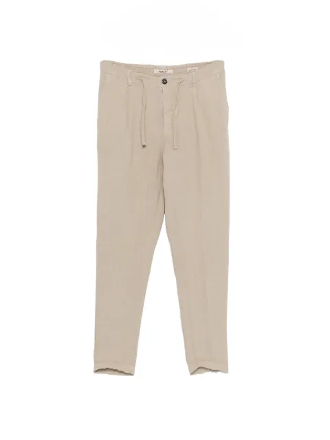 40 WEFT drawstring-fastening trousers Neutrals COACH2668
