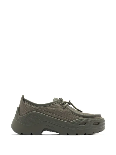 Crocs logo-detail sneakers Green 212837