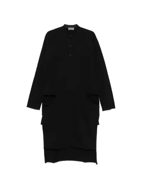 Yohji Yamamoto long-length T-shirt Black HYT14076