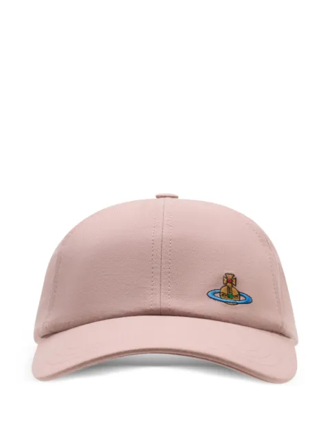 Vivienne Westwood embroidered baseball cap Pink 81020019W01HCG401