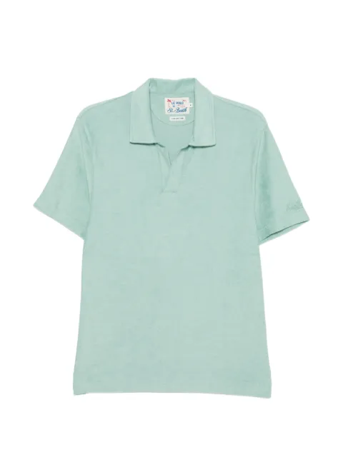MC2 Saint Barth embroidered logo polo shirt Green JER0001