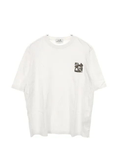 Hermès Pre-Owned 2010s short-sleeve T-shirt White 1035273