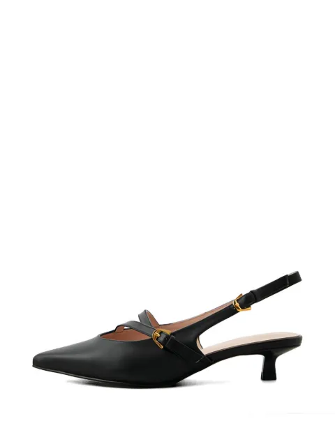 Coccinelle slingback point-toe pumps Black E4U0R210201